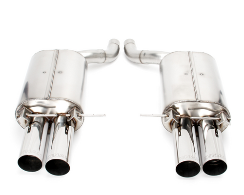 Dinan Free Flow Exhaust for BMW M5 E60 (2006-2010) - S85 V10, 304 Stainless, No Drone, 3.5-inch Quad Polished Tips