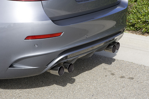 Dinan Free Flow 304 Stainless Steel Exhaust with Polished Tips for BMW X5 M E70 (2010-2013) & X6 M E71 (2010-2014) | Performance Exhaust Upgrade