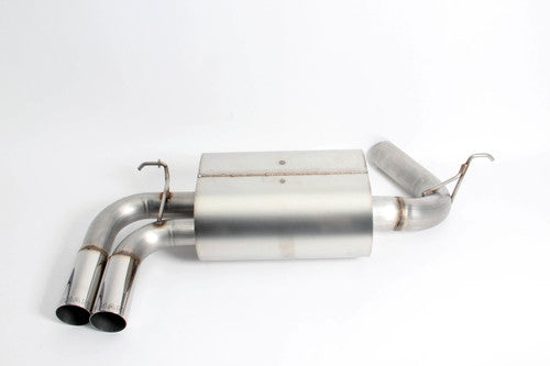 Dinan Free Flow T304 Stainless Steel Axle-Back Exhaust/Back Box for BMW 3 & 4 Series 328i 428i 2.0T (F30 F31 F32 F33, 2012-2015) - Performance Sports Silencer, Twin 70mm Tips (Polished or Black), Bolt-On, Fits RWD & xDrive, N20 Muffler Upgrade UK