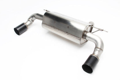 Dinan Free Flow 304 Stainless Steel Performance Exhaust, Black 89mm Tips for BMW F22 M235i/M235i xDrive (2014-2015) - Fits M Performance Rear Valance/Diffuser