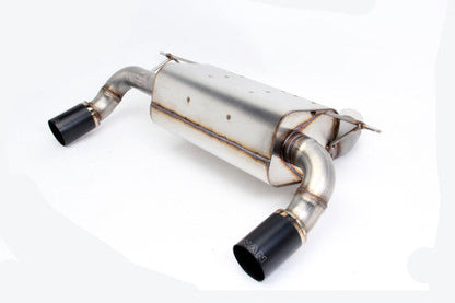 Dinan Performance Cat-Back Exhaust for BMW 340i F30 & 440i F32 (B58) - T304 Stainless, Twin 89mm Black Tips - Drone-Free Helmholtz - 340i/440i Sports Exhaust, Cat Back Rear Section, Back Box/Muffler Upgrade, Bolt-On OEM+ Sound