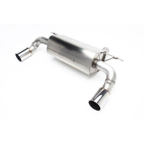 Dinan Free Flow Axle-Back Exhaust for BMW 435i 4 Series F33 Convertible/Cabriolet & F36 Gran Coupe (2014-2016) | 304 Stainless Rear Silencer/Backbox | Twin 89mm Ceramic Black Tips | Anti-Drone Helmholtz | Performance Muffler Upgrade