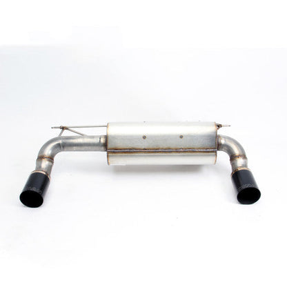 Dinan Free Flow 304 Stainless Steel Performance Exhaust with Twin 89mm Black Tips for BMW M240i F22 (2017) - Helmholtz Drone-Reduced, Bolt-On B58 Coupe