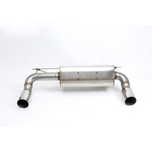 Dinan Free Flow T304 Stainless Axle-Back Exhaust for BMW M240i F22 2 Series Coupe (2017) - Twin 89mm Polished Tips, No-Drone Helmholtz, OEM+ Bolt-On Rear Silencer/Back Box Muffler, B58 Performance Sound Upgrade UK