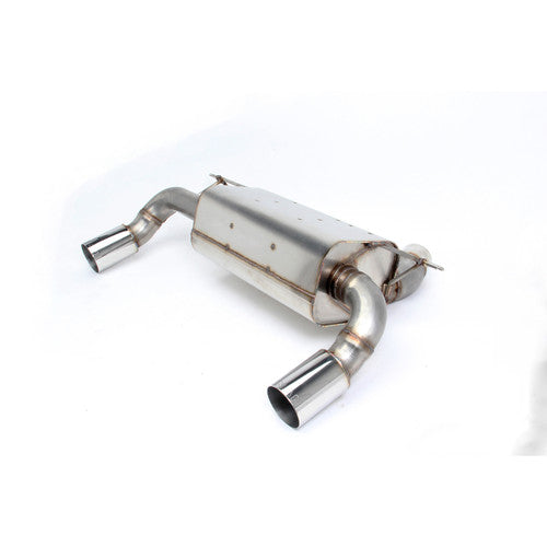 Dinan Free Flow T304 Stainless Axle-Back Exhaust for BMW M240i F22 2 Series Coupe (2017) - Twin 89mm Polished Tips, No-Drone Helmholtz, OEM+ Bolt-On Rear Silencer/Back Box Muffler, B58 Performance Sound Upgrade UK