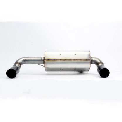 Dinan Free Flow Stainless Exhaust for BMW 440i 4 Series F33 Convertible & F36 Gran Coupe (2017-2018) – B58 Performance Axle-Back/Cat-Back Style Rear Silencer/Back Box – T304, Helmholtz Drone-Reducing, Black 89mm (3.5") Tips