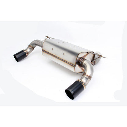 Dinan Free Flow Stainless Exhaust for BMW 440i 4 Series F33 Convertible & F36 Gran Coupe (2017-2018) – B58 Performance Axle-Back/Cat-Back Style Rear Silencer/Back Box – T304, Helmholtz Drone-Reducing, Black 89mm (3.5") Tips