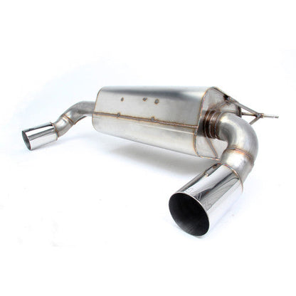 Dinan Free Flow Axle-Back Exhaust for BMW 440i F33/F36 (2017–2018) – Stainless Steel Sports Rear Silencer/Back Box with Twin 89mm Polished Tips – No-Drone Helmholtz Performance Muffler for 4 Series B58 Gran Coupe & Convertible – Direct Bolt-On Fit