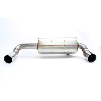 Dinan Free Flow Axle-Back Exhaust for BMW 440i F33/F36 (2017–2018) – Stainless Steel Sports Rear Silencer/Back Box with Twin 89mm Polished Tips – No-Drone Helmholtz Performance Muffler for 4 Series B58 Gran Coupe & Convertible – Direct Bolt-On Fit