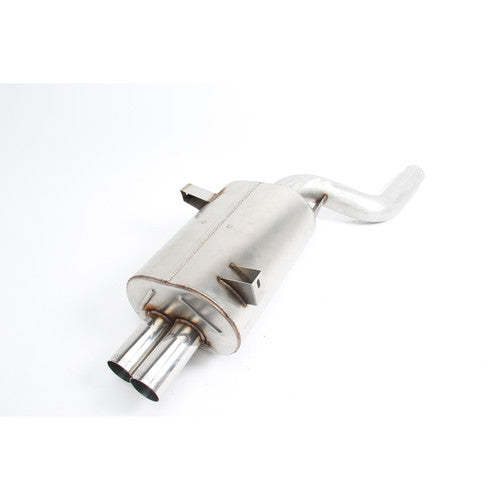 Dinan Rear Section Free-Flow Sports Exhaust for BMW E46 M3 (2001-2006) - Axle-Back Rear Silencer/Backbox/Muffler | S54 | 304 Stainless Steel | Ceramic-Coated Tips | Lightweight Performance Upgrade for Coupe & Convertible