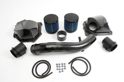 Dinan Carbon Fibre Induction Kit for BMW M3/M4 F80 F82 F83 (F8x) S55 Twin‑Turbo – Sealed Dual Airbox Performance Air Intake System Upgrade – Carbon Airbox CAI