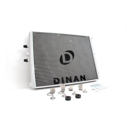 Dinan S55 Low Temp Radiator LTR / Charge Cooler Heat Exchanger for BMW M3 F80 & M4 F82 F83 (F8x) - Auxiliary Intercooler Radiator Upgrade, 40mm Core, +60% Coolant Volume, Lower IATs, Anti Heat-Soak, Track-Ready Cooling