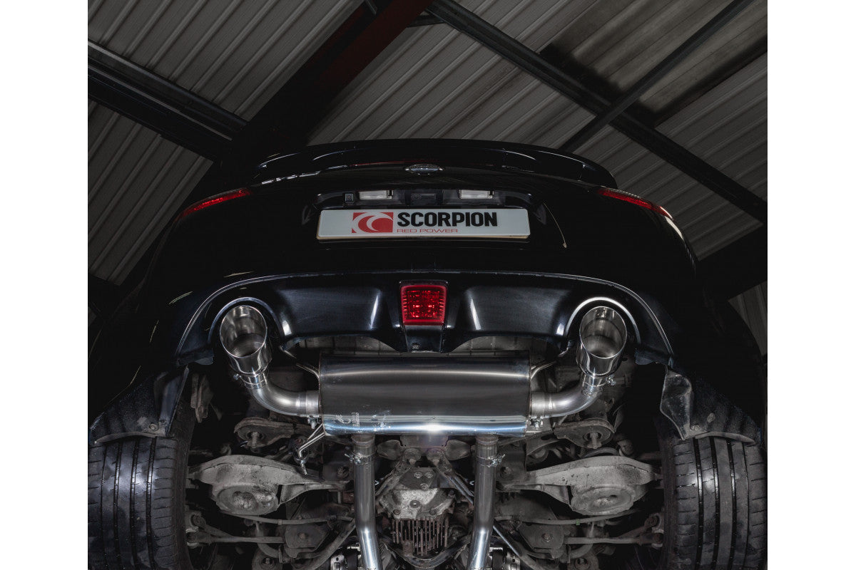 Scorpion Exhausts - Nissan 370Z  Non GPF Model Only Half system (Y-piece back) Multiple Options)