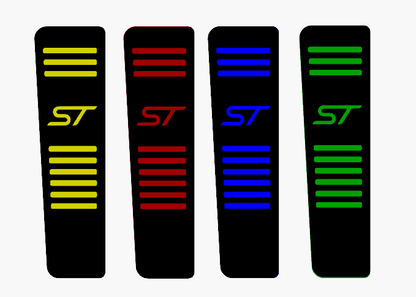 Car Enhancements UK - Dead Pedal (Multiple Designs & Colours) - Ford Focus MK3 / 3.5 All Models (2010-2018)
