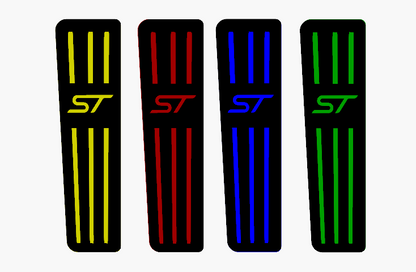 Car Enhancements UK - Dead Pedal (Multiple Designs & Colours) - Ford Focus MK2 / 2.5 All Models (2004-2010)
