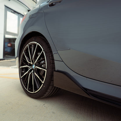 BMW 1 Series F40 2020+ Gloss/Piano Black Body Kit – M Performance/M Sport Style Aero Pack by CT Carbon / CT BLAK | Front Splitter Lip + Rear Diffuser Valance + Boot/Tailgate Spoiler | ABS Black Pack Exterior Styling Upgrade | Shadowline Compatible