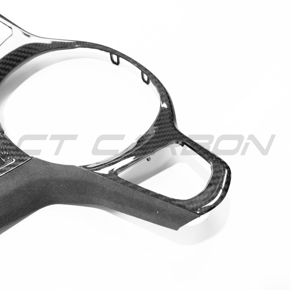 Gxx BMW Gxx M/M-SPORT CARBON FIBRE STEERING WHEEL TRIM - ACC – MJ Modifications