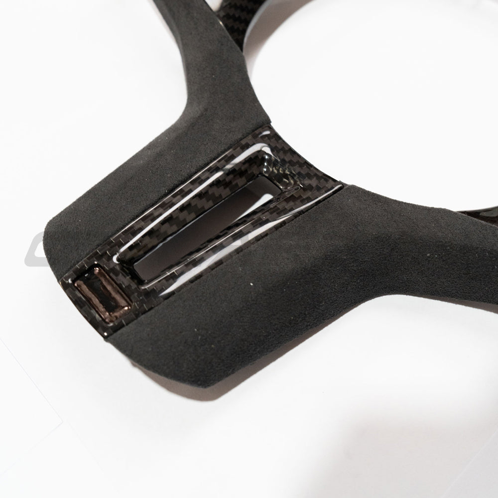 Gxx BMW Gxx M/M-SPORT CARBON FIBRE STEERING WHEEL TRIM - ACC – MJ Modifications