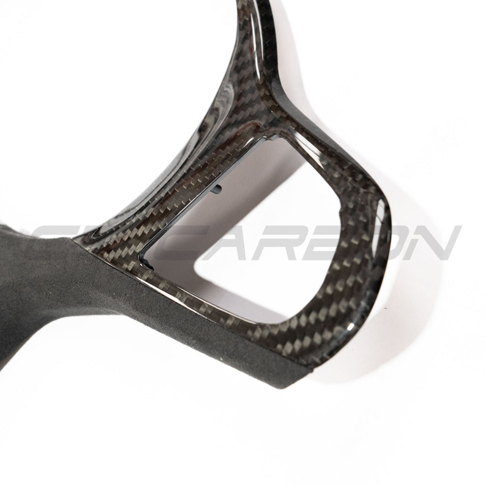 Gxx BMW Gxx M/M-SPORT CARBON FIBRE STEERING WHEEL TRIM - ACC – MJ Modifications