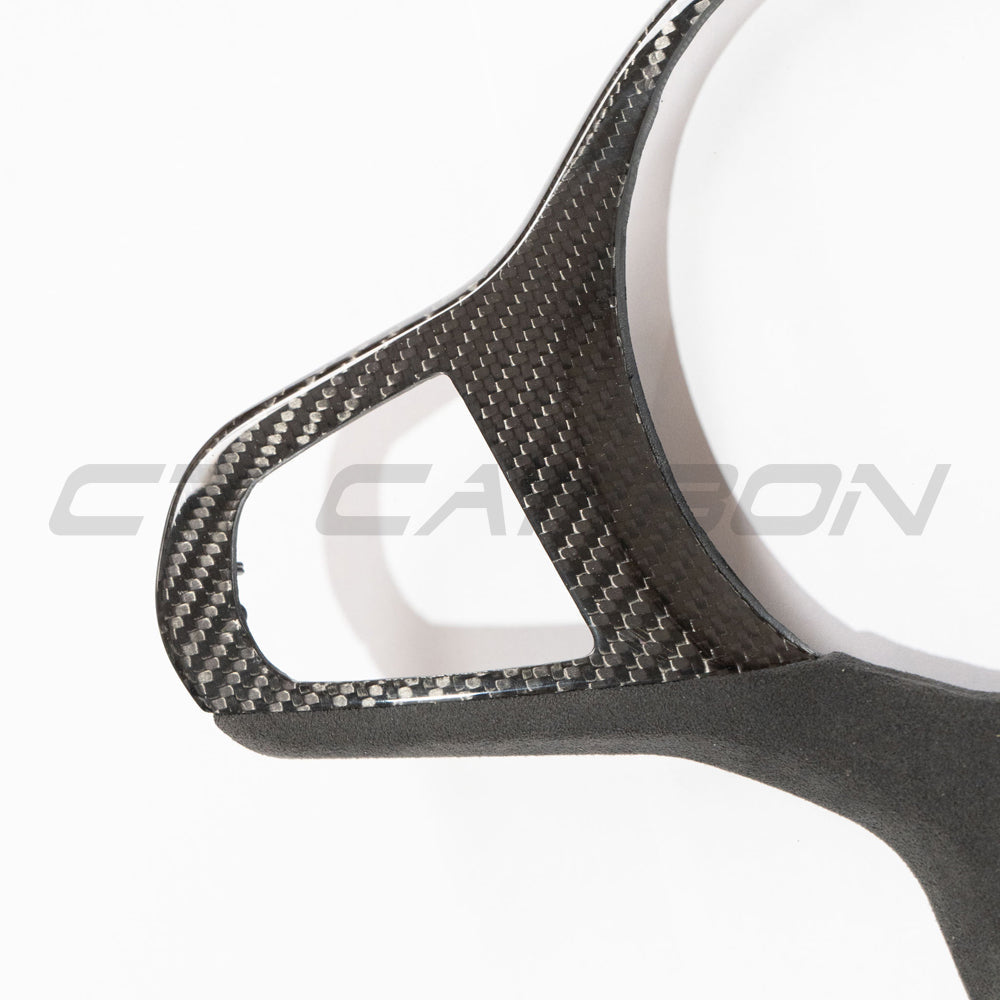 Gxx BMW Gxx M CAR CARBON FIBRE STEERING WHEEL TRIM - HEATING – MJ Modifications