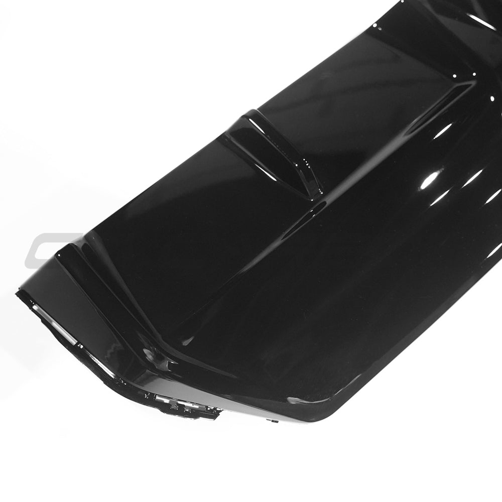BMW 2 Series G42 Rear Bumper Diffuser Gloss Piano Black – M Performance Style Rear Valance/Splitter for 2022+ Coupe | Blak by CT Carbon ABS Lower Bumper Trim, OEM Fit, M Sport Look | Fits 220i 230i M240i