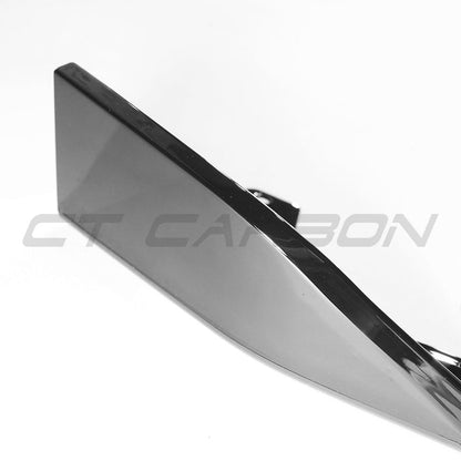 BMW 2 Series G42 2022+ Front Lip Spoiler / Splitter Gloss Piano Black – M Performance / MP Style | Front Bumper Lip, Lower Valance, Aero Body Kit Upgrade | Fits M240i & All G42 Coupes – Blak by CT Carbon ABS