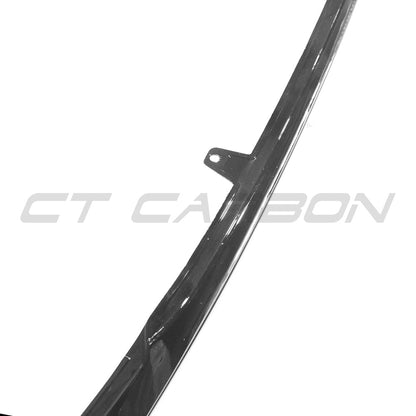 BMW 2 Series G42 2022+ Front Lip Spoiler / Splitter Gloss Piano Black – M Performance / MP Style | Front Bumper Lip, Lower Valance, Aero Body Kit Upgrade | Fits M240i & All G42 Coupes – Blak by CT Carbon ABS