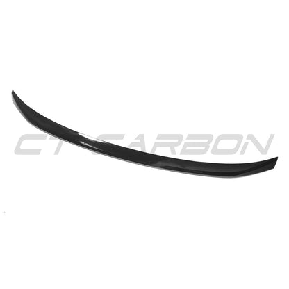 BMW 3 Series G20 (2018+) / M3 G80 (2020+) Gloss Piano Black Rear Lip Spoiler Boot/Trunk Decklid Lip – OEM+ Shadowline Style ABS for Saloon Sedan – Performance Look G-Series