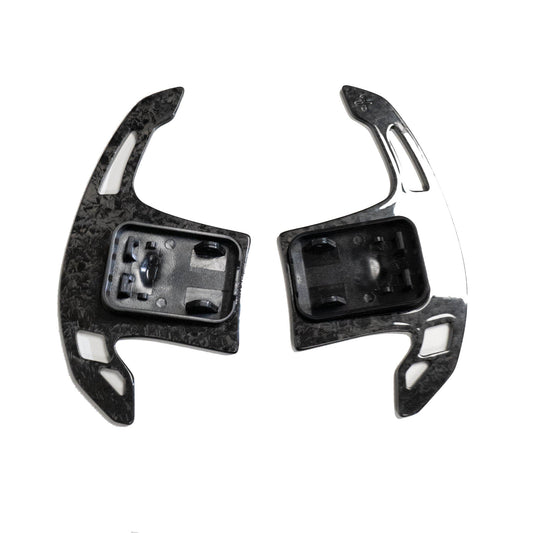 CT Carbon BMW Forged Carbon Fibre Paddle Shifters - Steering Wheel Gear Shift Paddles/Extensions for G20 G21 G22 G23 G80 G81 G82 G83 G42, F90 G30, X3 X4 X5 X6, M2 M3 M4 M5 M8 - Fits A90 Supra & Mini Cooper F56 - M Performance Style Upgrade