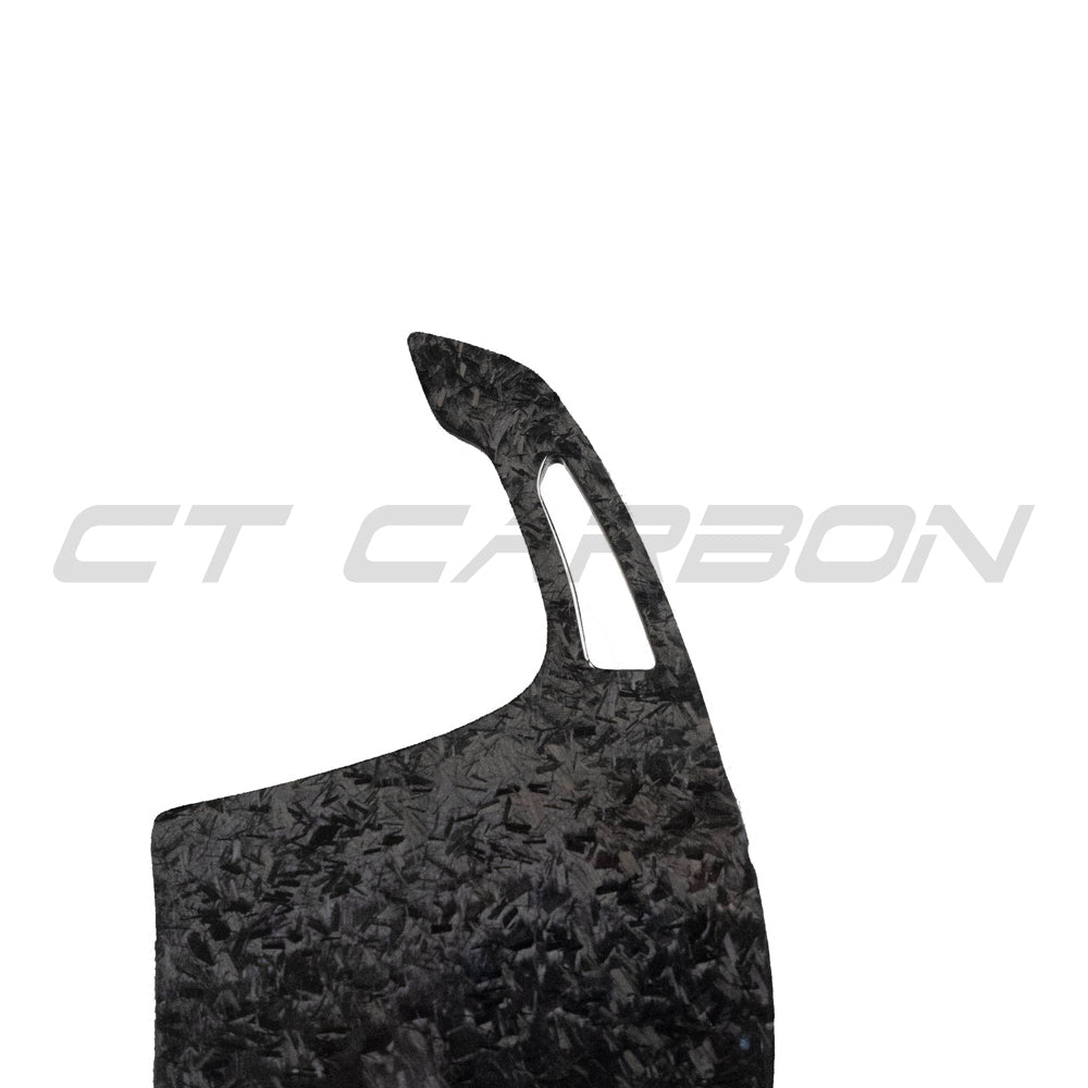 CT Carbon BMW Forged Carbon Fibre Paddle Shifters - Steering Wheel Gear Shift Paddles/Extensions for G20 G21 G22 G23 G80 G81 G82 G83 G42, F90 G30, X3 X4 X5 X6, M2 M3 M4 M5 M8 - Fits A90 Supra & Mini Cooper F56 - M Performance Style Upgrade