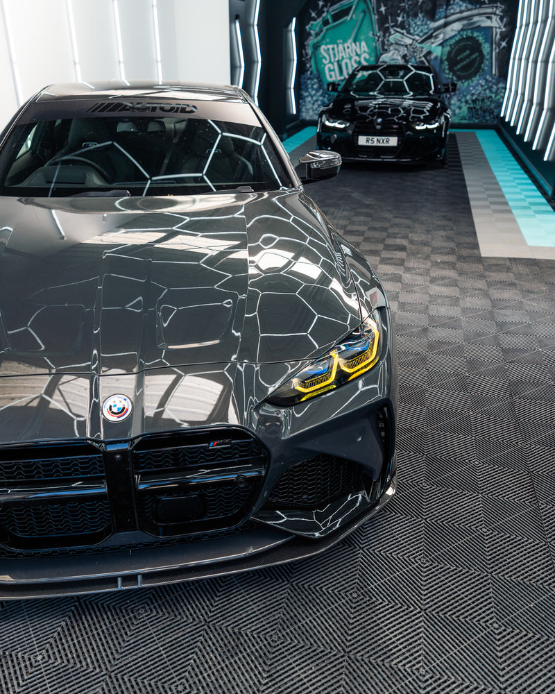 AutoID CSL Style Yellow Headlight DRL LED Module Set for BMW G8X M3 G80/G81, M4 G82/G83 & 4 Series G22/G23 (2020+)  Plug & Play Laserlight Upgrade