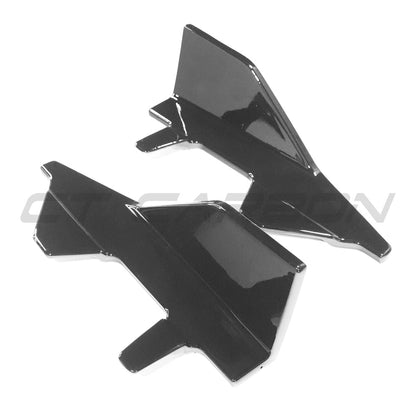 BMW 2 Series G42 2022+ Gloss/Piano Black Side Skirts - M Performance MP/M Sport Style Aero Side Splitters, Skirt & Sill Extensions, Rocker Panel Trims | Coupe | Blak by CT Carbon ABS