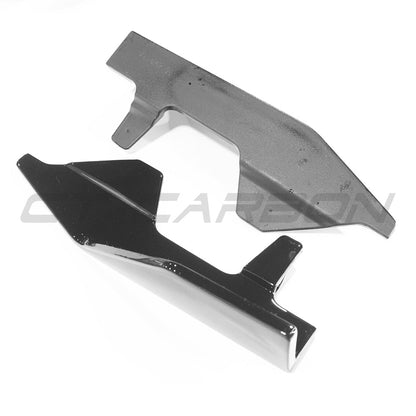 BMW 2 Series G42 2022+ Gloss/Piano Black Side Skirts - M Performance MP/M Sport Style Aero Side Splitters, Skirt & Sill Extensions, Rocker Panel Trims | Coupe | Blak by CT Carbon ABS