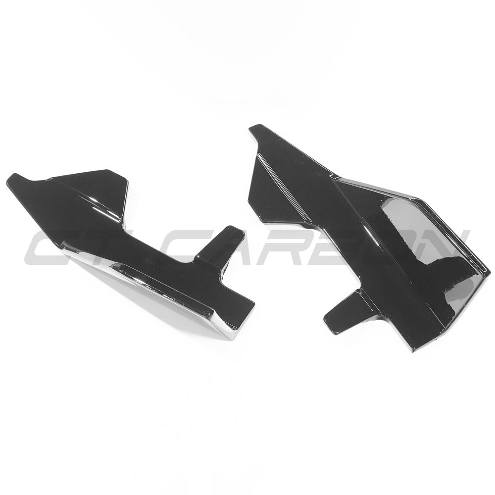 BMW 2 Series G42 2022+ Gloss/Piano Black Side Skirts - M Performance MP/M Sport Style Aero Side Splitters, Skirt & Sill Extensions, Rocker Panel Trims | Coupe | Blak by CT Carbon ABS