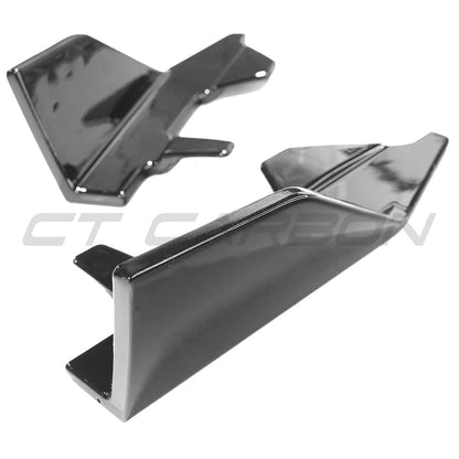 BMW 2 Series G42 Coupe Gloss Black Styling Pack – Piano Black M Performance/M Sport Style Body Kit | Exterior Black Pack/Blackout Kit Shadowline Upgrade | 2022+ ABS Aero Kit (Splitter, Skirts, Diffuser) by Blak by CT Carbon