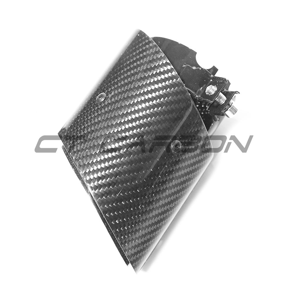 BMW M2 G87, M3 G80 G81, M4 G82 G83 Carbon Fibre/Fiber Exhaust Tips - Gloss Black Tailpipe Finishers/Tail Tips (Quad Muffler Tips, Set of 4) by CT Carbon