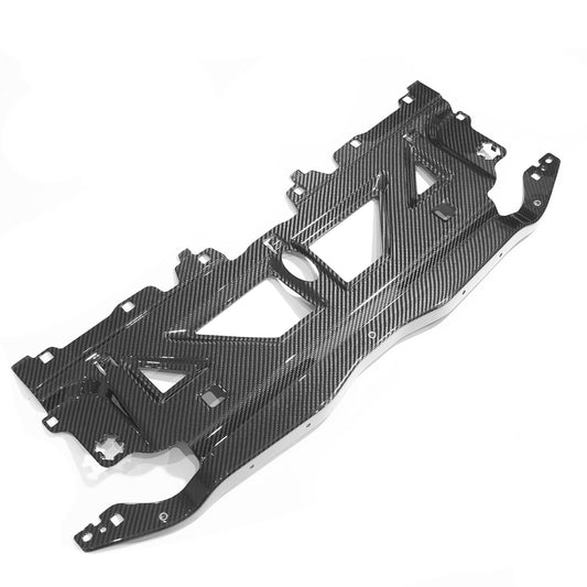 BMW M2 M3 M4 G87 G80 G81 G82 G83 Carbon Fibre Slam Panel Replacement – Upper Radiator Support / Lock Carrier / Radiator Shroud / Core Support – CT Carbon Dry Pre-Preg Engine Bay Upgrade 2021+