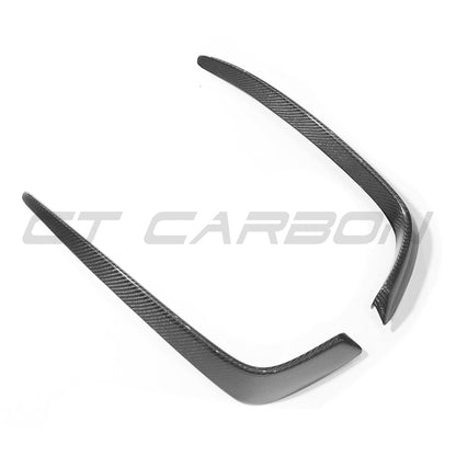 Audi A3 S-Line & S3 8V Pre-Facelift Saloon/Sedan 2013-2016 Carbon Fibre/Fiber Dashboard Air Vent Surround Trim Bezel - CT Carbon OEM+ Interior AC Vent Cover