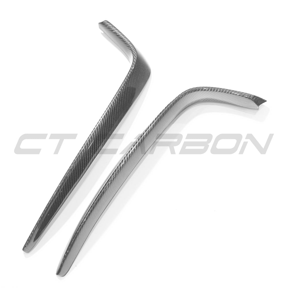 Audi A3 S-Line & S3 8V Pre-Facelift Saloon/Sedan 2013-2016 Carbon Fibre/Fiber Dashboard Air Vent Surround Trim Bezel - CT Carbon OEM+ Interior AC Vent Cover