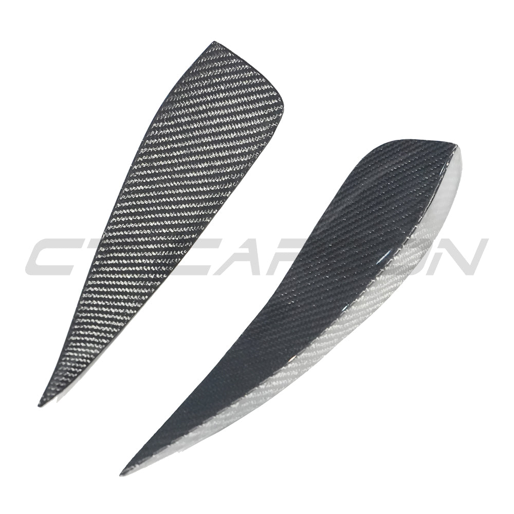 Audi A3 8V S-Line & S3 2013-2016 Saloon/Sedan Pre-Facelift Carbon Fibre/Carbon Fiber Front Bumper Canards Dive Planes Winglets Aero Fins | CT Carbon