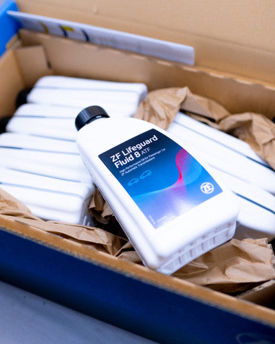 BMW ZF8 8HP Automatic Gearbox/Transmission Service Kit - Lifeguard 8 ATF 7L Oil, Filter, Sump Pan & Gasket - 8-Speed ATF Change/Flush Pack - Fits 8HP45 8HP50 8HP70 8HP90 - OEM ZF - ZF-1087.298.365