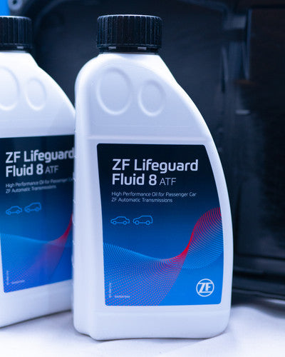 BMW ZF8 8HP Automatic Gearbox/Transmission Service Kit - Lifeguard 8 ATF 7L Oil, Filter, Sump Pan & Gasket - 8-Speed ATF Change/Flush Pack - Fits 8HP45 8HP50 8HP70 8HP90 - OEM ZF - ZF-1087.298.365