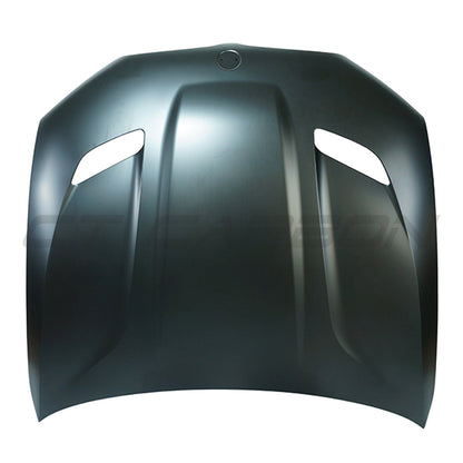 BMW F90 M5 & G30/G31 5 Series 2016-2024 Vented Alloy Bonnet/Hood – Aluminium (Aluminum) Heat-Extractor Aftermarket OE-Style Replacement, M Performance Style, Unpainted, Direct Fit for Sedan/Saloon & Touring/Estate, Pre-LCI & LCI