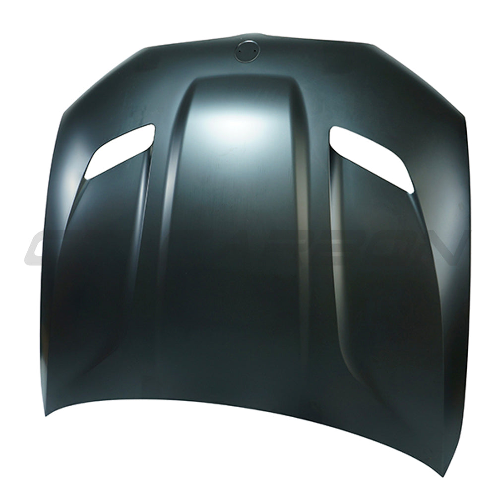 BMW 5 Series G30/G31 2016‑2023 & F90 M5 2018‑2024 Vented Aluminium (Aluminum) Bonnet/Hood – Heat Extractor Performance Alloy Engine Hood, Aftermarket Replacement, Paint‑Ready – Fits Saloon/Sedan & Touring/Estate – CT Carbon