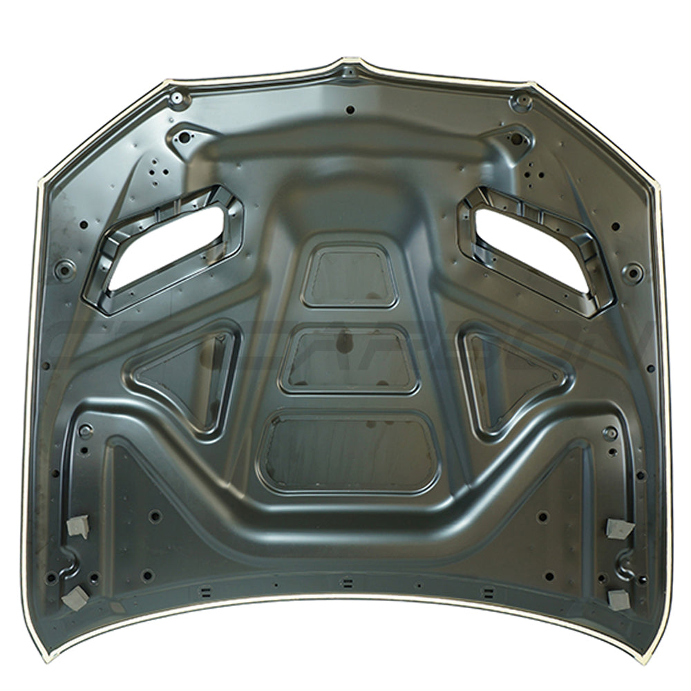 BMW F90 M5 & G30/G31 5 Series 2016-2024 Vented Alloy Bonnet/Hood – Aluminium (Aluminum) Heat-Extractor Aftermarket OE-Style Replacement, M Performance Style, Unpainted, Direct Fit for Sedan/Saloon & Touring/Estate, Pre-LCI & LCI