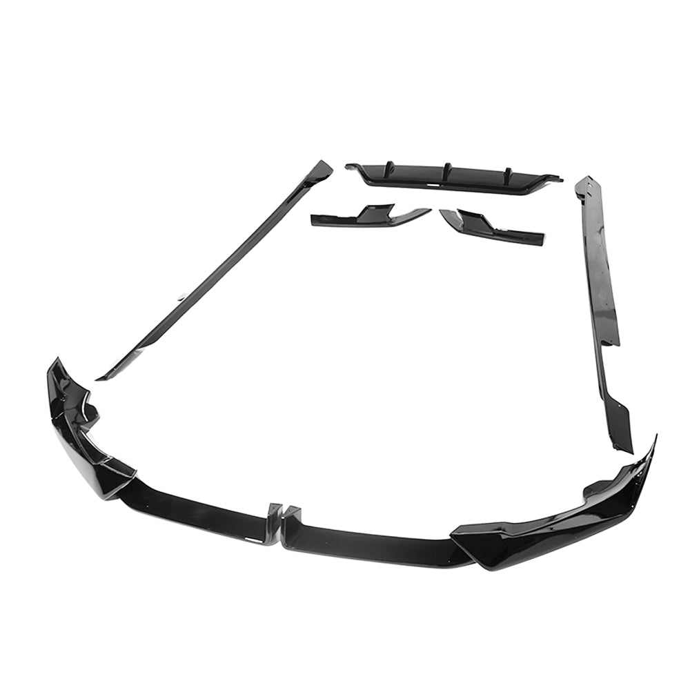 BMW X6 G06 LCI Facelift 2024+ Full Gloss Black Exterior Pack - Piano Black Blackout Black Pack Dechrome Shadowline Body Styling Kit