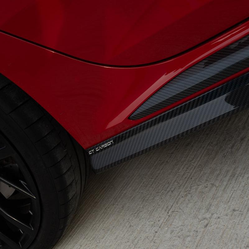 Audi RS4 Avant Estate B9.5 Facelift Carbon Fibre Body Kit by CT Design – 6pc Aero Styling Pack (Front Splitter, Side Skirts, Diffuser, Roof & Tailgate Spoilers, Canards) – Dry Pre