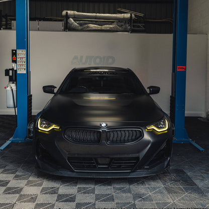 BMW 2 Series M240i G42 & M2 G87 CSL Style Yellow DRL LED Module Set  Adaptive Headlights Plug & Play (2021+ M240i, 2023+ M2)