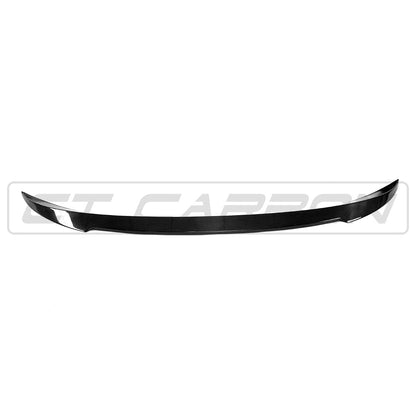 BMW M6 F12/F13 V-Style Carbon Fibre/Fiber Rear Lip Spoiler - CT Carbon Boot/Trunk Decklid Wing for 6 Series Coupe & Convertible (2013-2019) | Bootlid/Tailgate Lip Spoiler