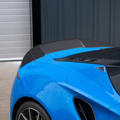 Lotus Emira 2022+ Carbon Fibre/Carbon Fiber Body Kit by CT Design - Full Aero/Aerodynamic Package (Carbon Pack): Dry Pre-Preg Front Lip Splitter, Side Skirts, Rear Diffuser & Lip Spoiler - OEM+ Performance Styling Upgrade